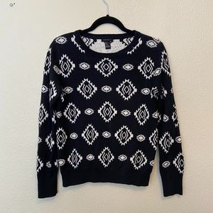 Geometric Pattern Sweater